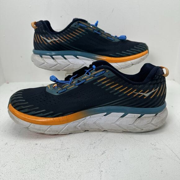 Hoka One One Clifton 5 1093755 BISB Blue Running Shoes Sneakers Men’s Size 12 - Picture 2 of 13